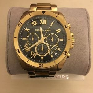 MK gold men’s watch